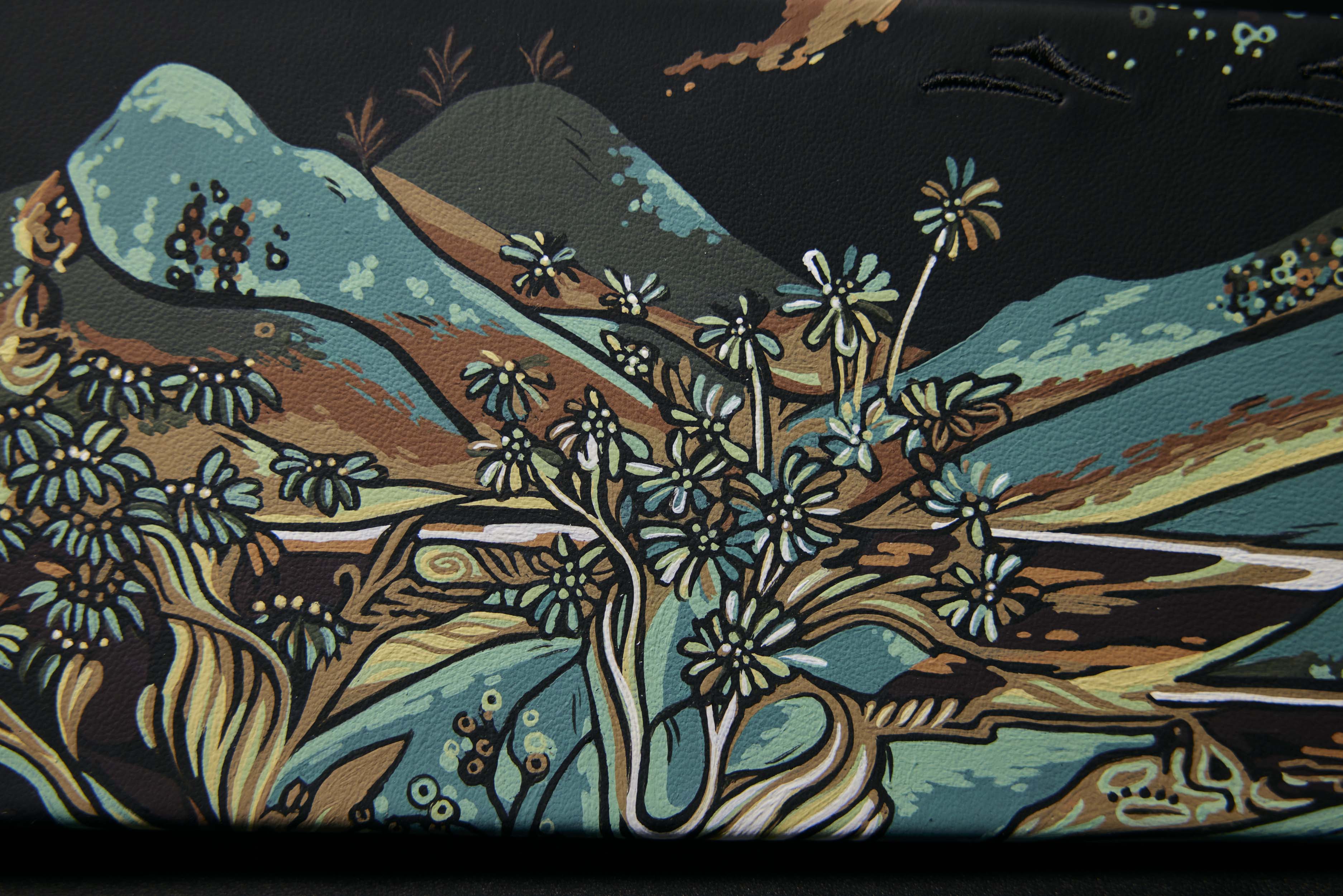 Phantom Chinese Mural Art - painting process (8)